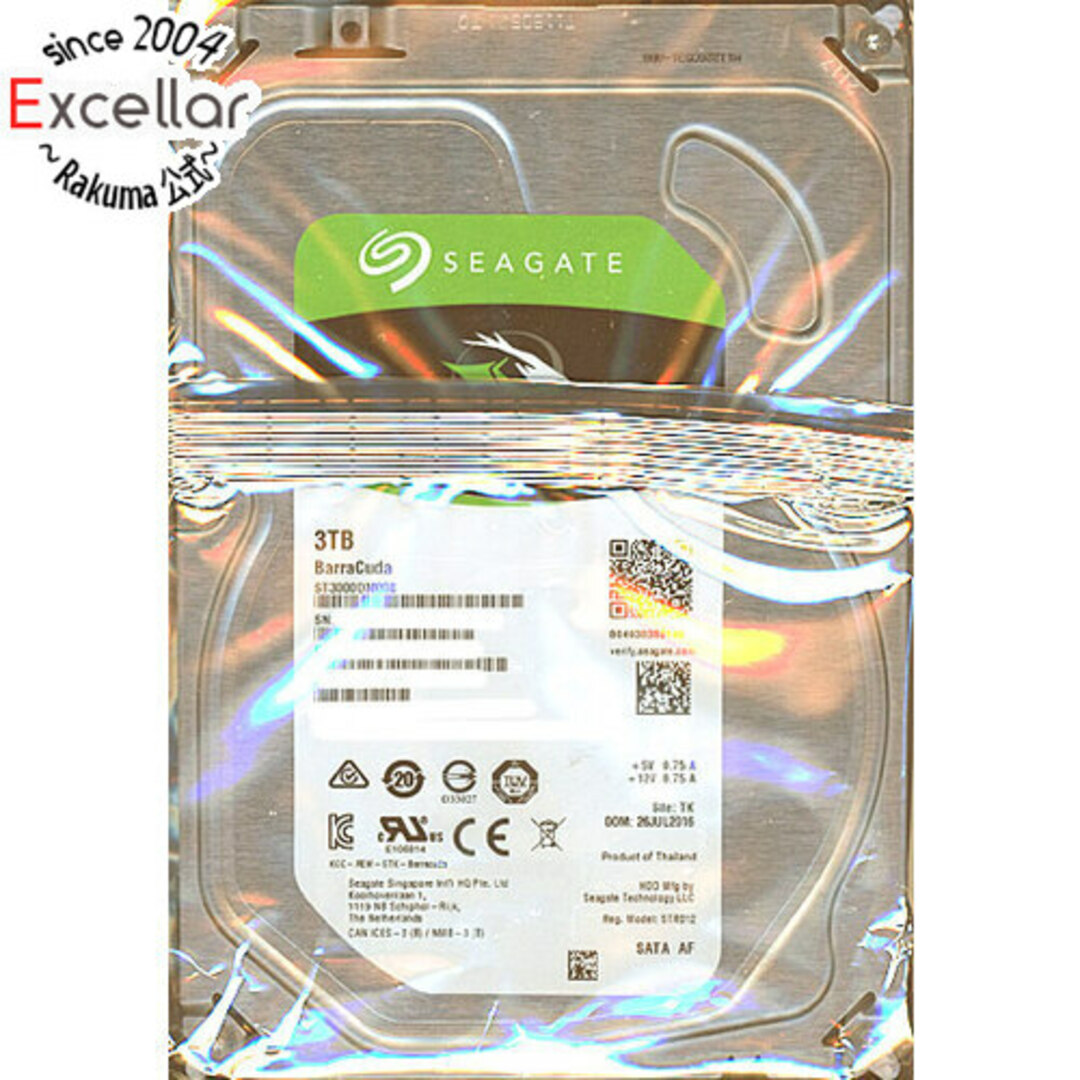 Seagate 3TB HDD ST3000DM008