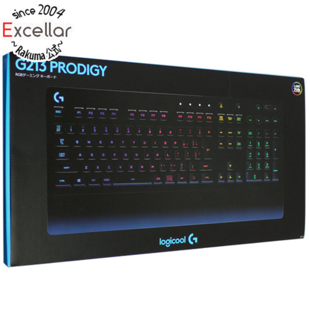 ロジクール　G213 Prodigy RGB Gaming Keyboard　ブラック 元箱あり