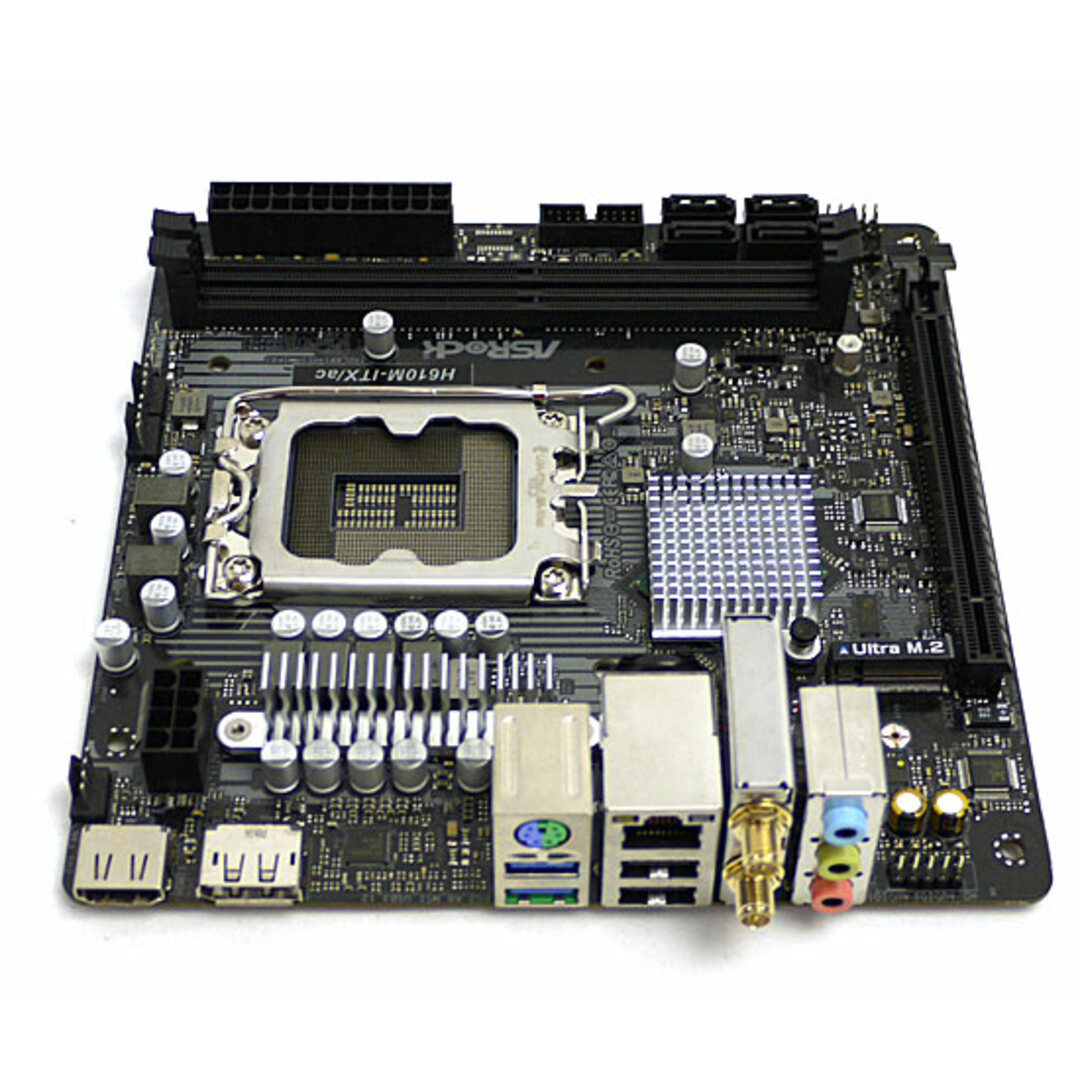 ASRock製 Mini ITXマザーボード　H610M-ITX/ac　LGA1700 元箱あり