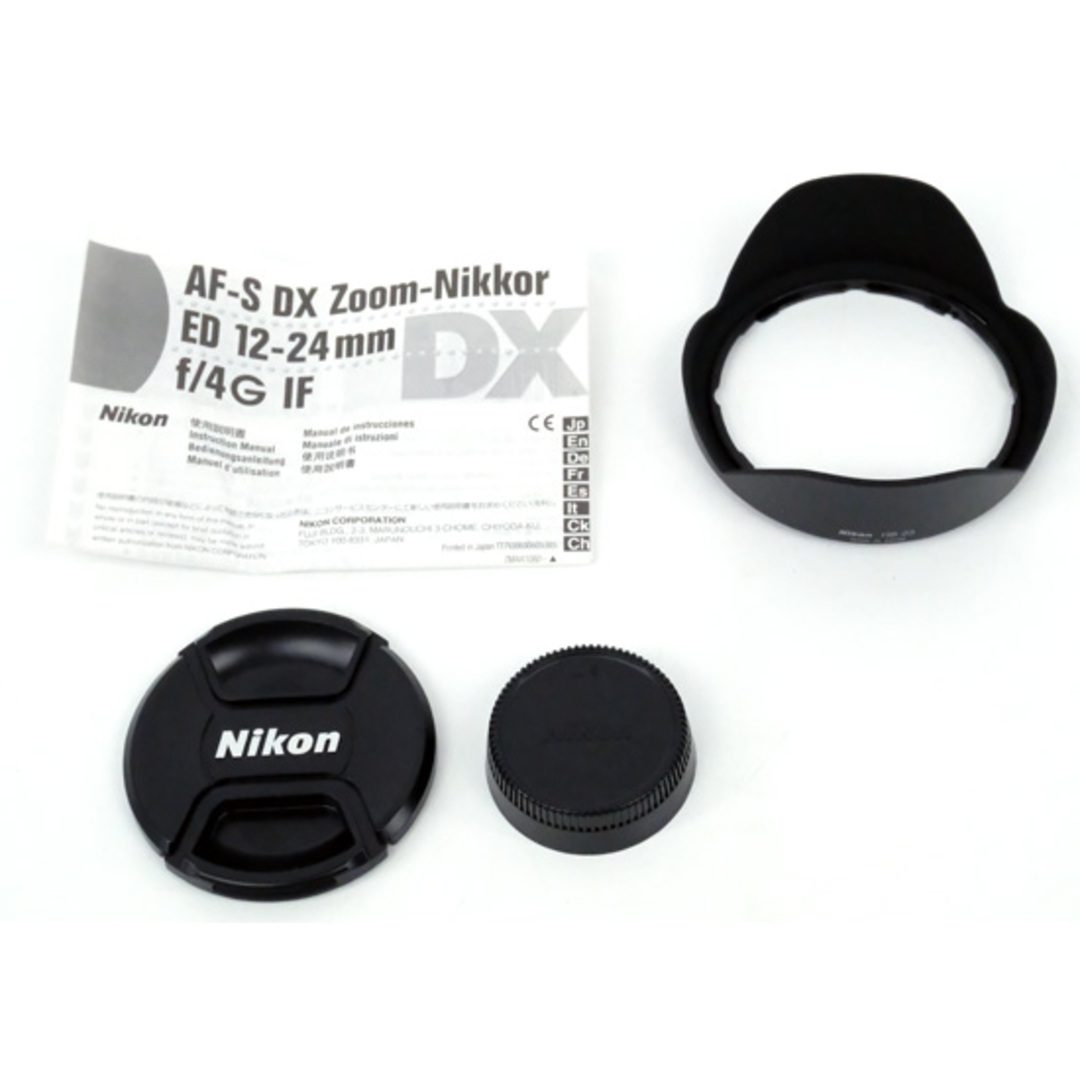 Nikon　AF-S DX Zoom-Nikkor 12-24mm f/4G IF-ED 元箱あり 1