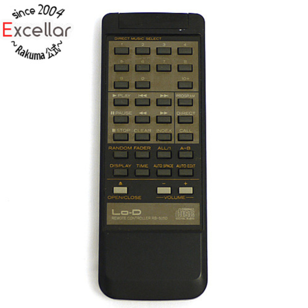 HITACHI オーディオリモコン RB-505D スマホ/家電/カメラのオーディオ機器(その他)の商品写真