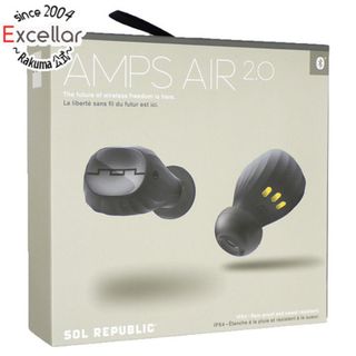 SOL REPUBLIC　完全ワイヤレスイヤホン SOL AMPS AIR2 GY　グレー　未使用(ヘッドフォン/イヤフォン)