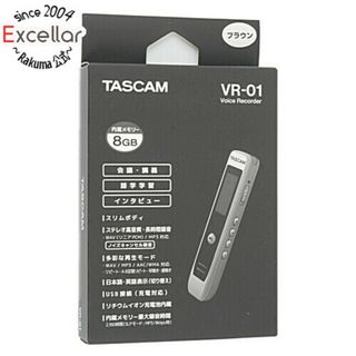 TASCAM　リニアPCM対応 ICレコーダー　VR-01-BR　ブラウン　未使用(その他)