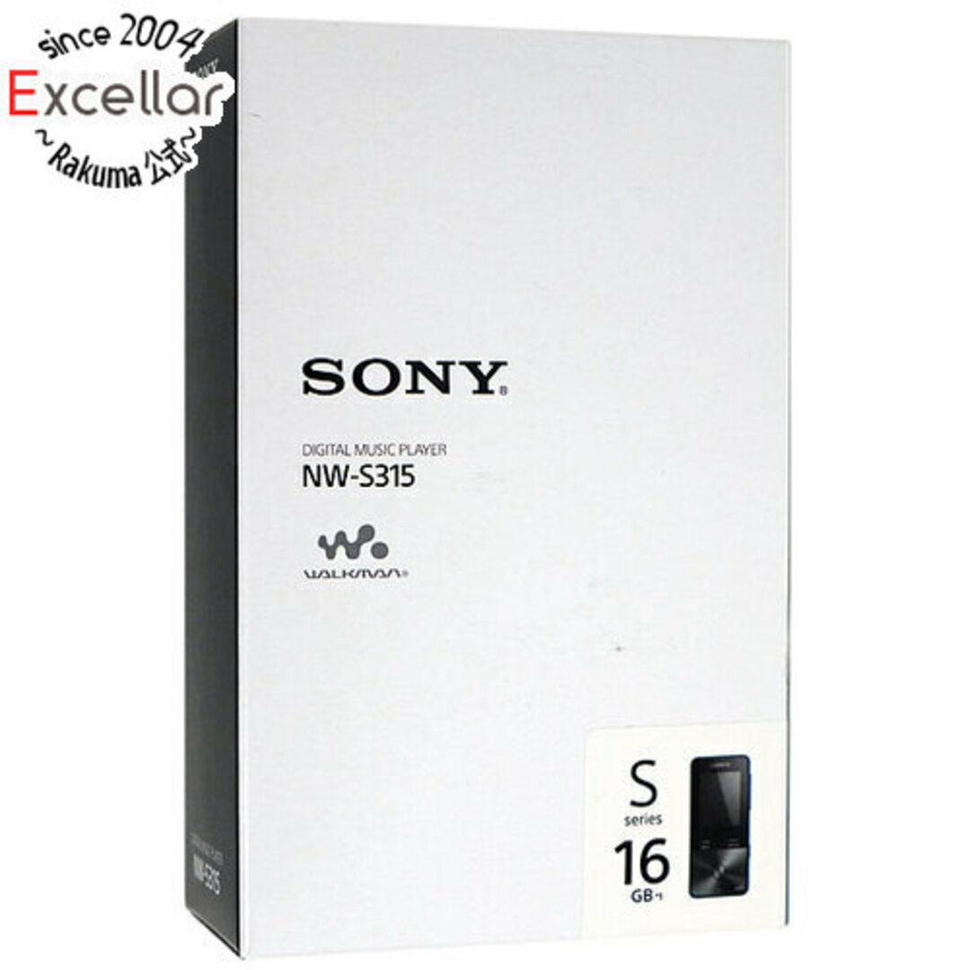 SONYウォークマン Sシリーズ　NW-S315　ブラック/16GB　展示品