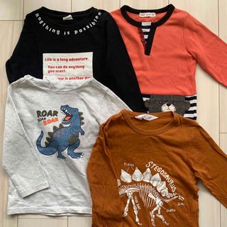 エイチアンドエム(H&M)の長袖 秋服 100 110 ロンT 男の子 まとめ売り H&M コストコ bee(Tシャツ/カットソー)