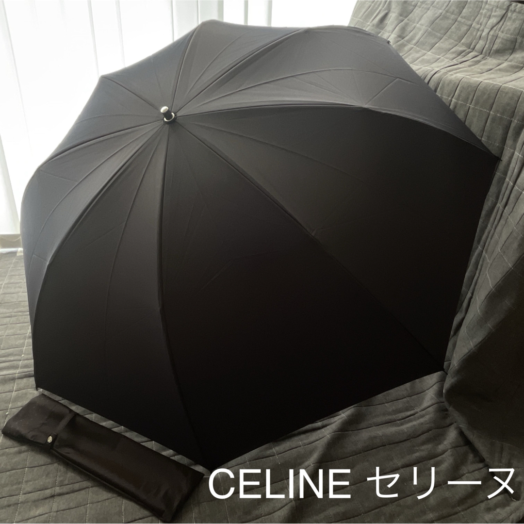 希少❤️CELINE セリーヌ 折りたたみ傘 トリオンフ 総柄 ムーンバット 希少❤️CELINE セリーヌ 折りたたみ傘 トリオンフ 総柄 ムーンバット