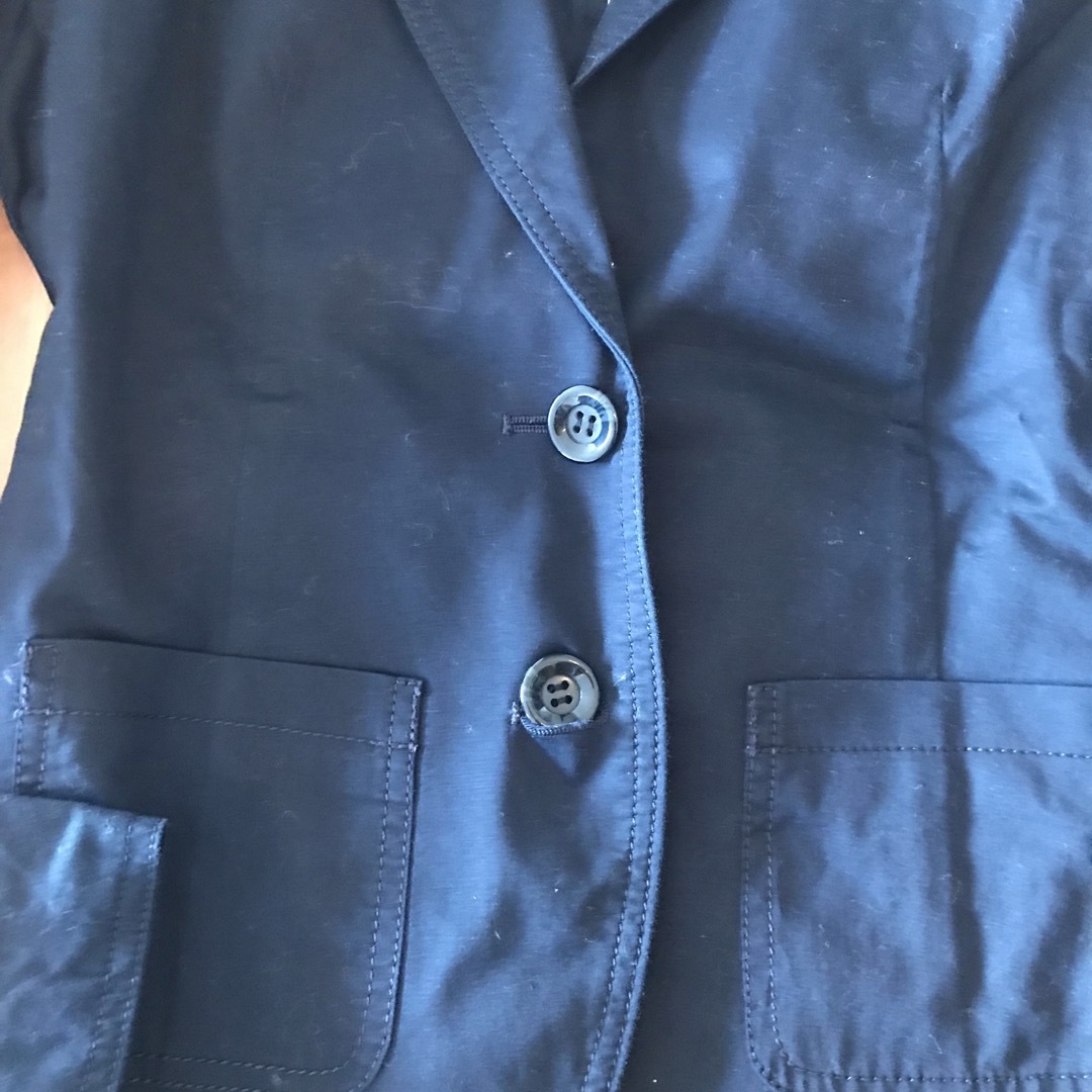 LAUTREAMONT(ロートレアモン)のロートレアモン ネイビーの薄手ジャケット レディースのジャケット/アウター(テーラードジャケット)の商品写真