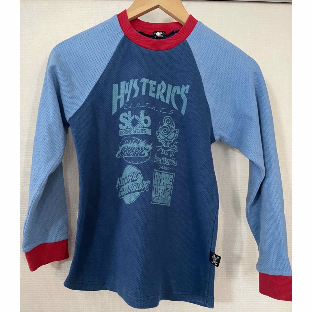 HYSTERIC MINI(ヒステリックミニ)のヒステリックミニ　ラグランロンT キッズ/ベビー/マタニティのキッズ服男の子用(90cm~)(Tシャツ/カットソー)の商品写真