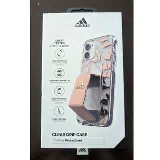 アディダス(adidas)のアディダス☆adidas iPhone12mini スマホケース ピンク 新品(iPhoneケース)