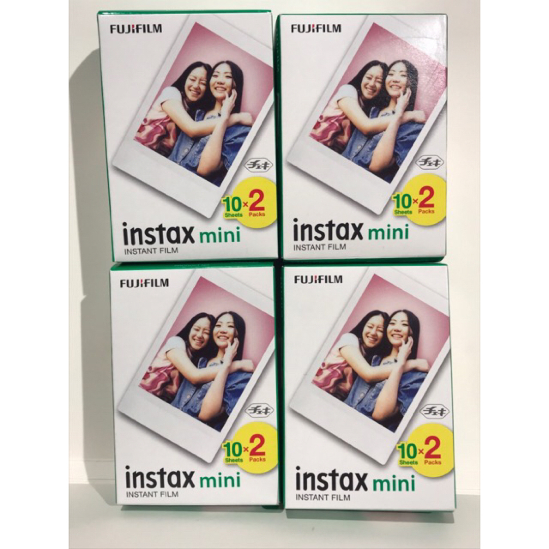 富士フイルム(フジフイルム)の【80枚】チェキ フィルム インスタントフィルム カラー instax mini エンタメ/ホビーのコレクション(印刷物)の商品写真