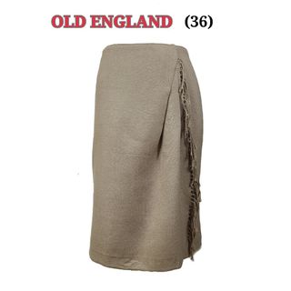 オールドイングランド(OLD ENGLAND)の美品 old england ラッピングスカート(ひざ丈スカート)