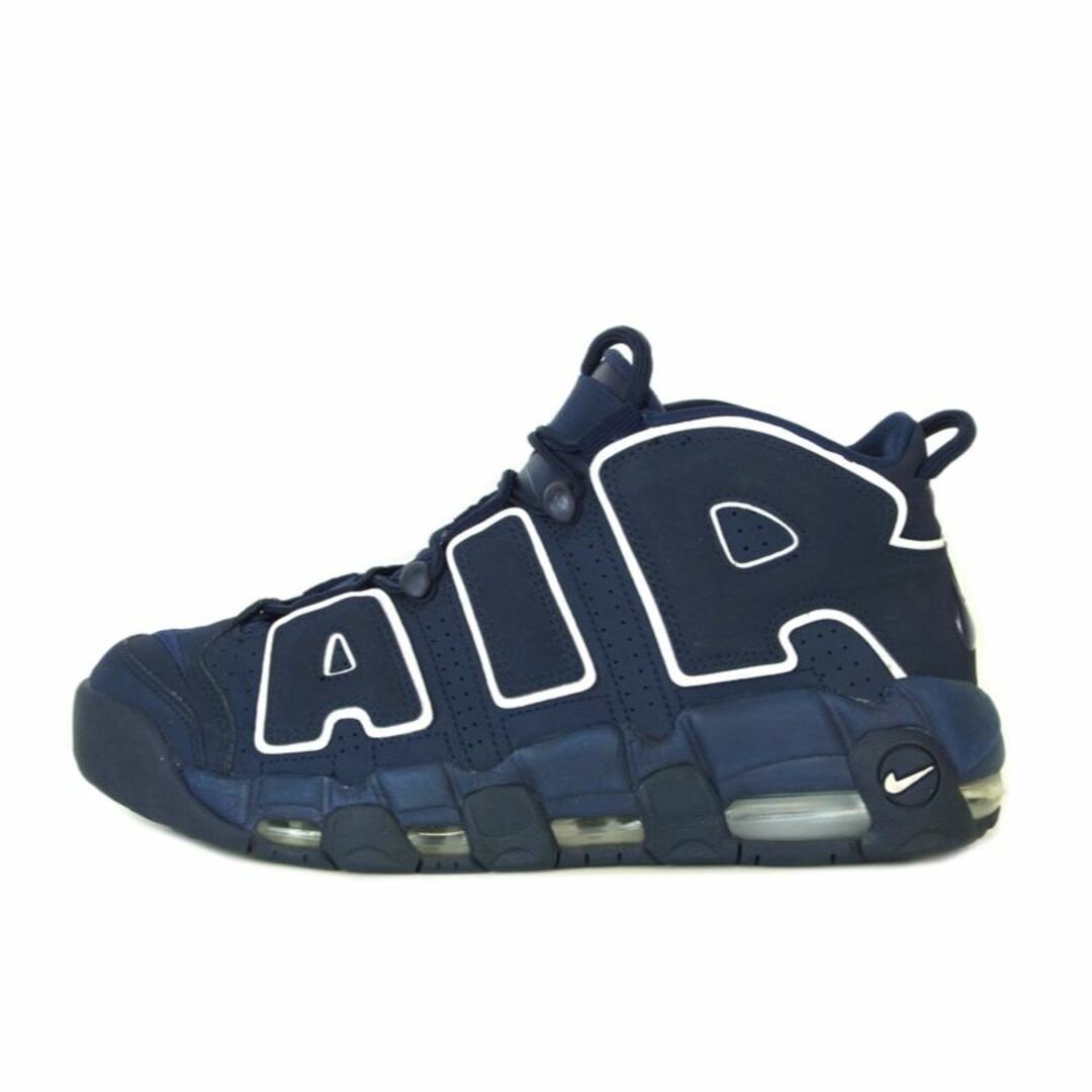 ナイキ NIKE ■ 【 AIR MORE UPTEMPO OBSIDIAN 921948 400 】 エア モア アップ テンポ オブシディアン スニーカー n3705