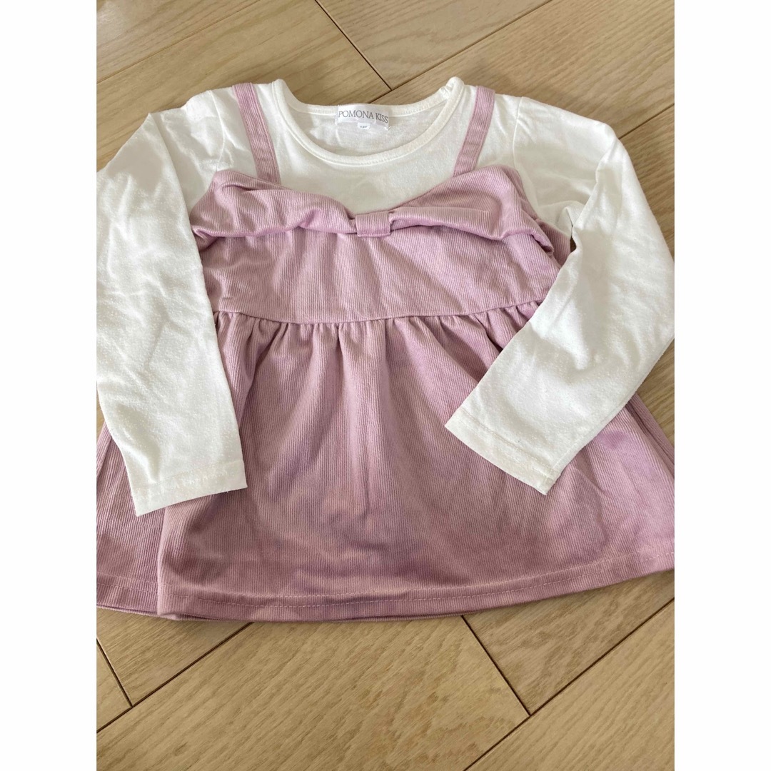 POMONA KISS  カットソー　120cm キッズ/ベビー/マタニティのキッズ服女の子用(90cm~)(Tシャツ/カットソー)の商品写真