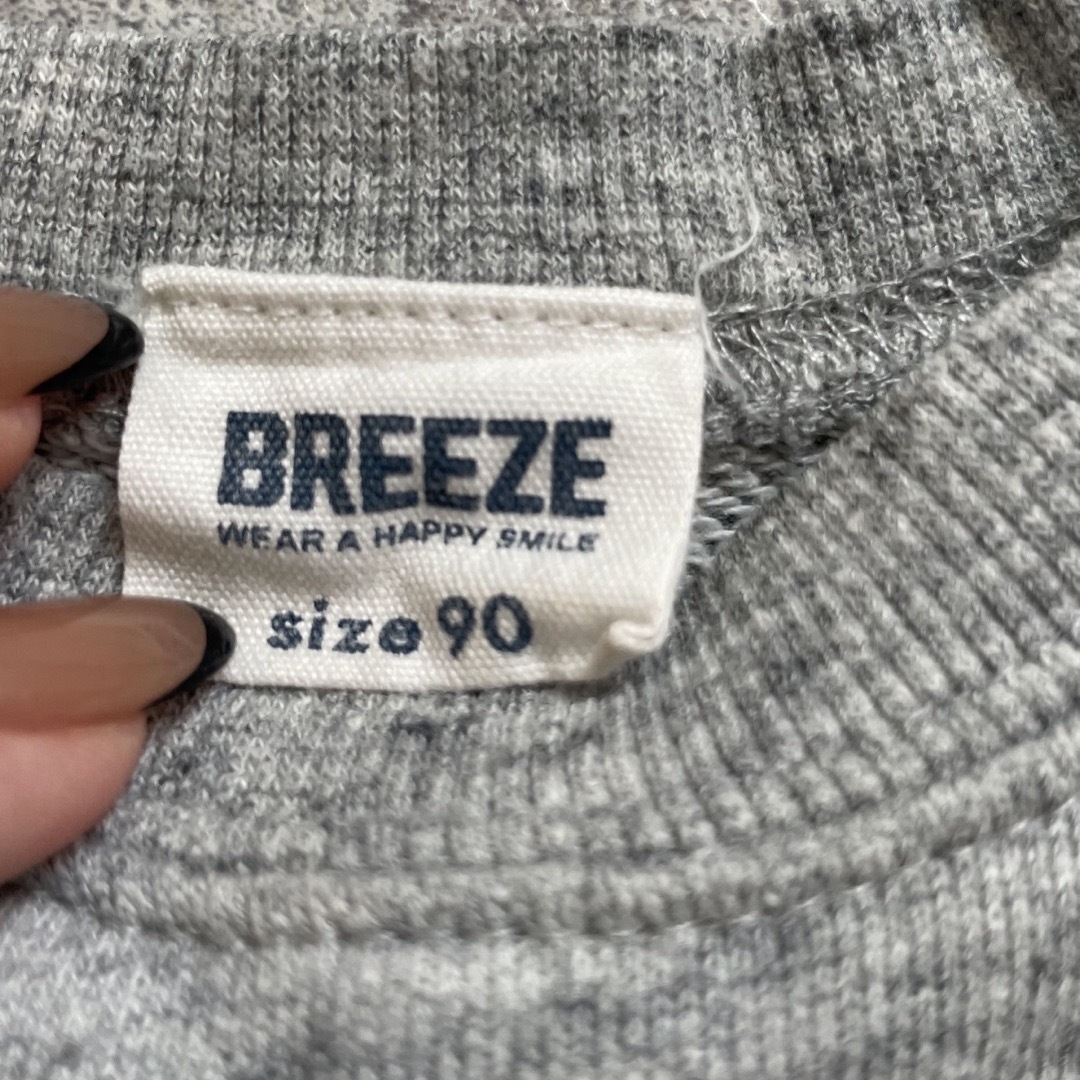 BREEZE(ブリーズ)のブリーズ スヌーピートレーナー 90cm キッズ/ベビー/マタニティのキッズ服男の子用(90cm~)(Tシャツ/カットソー)の商品写真