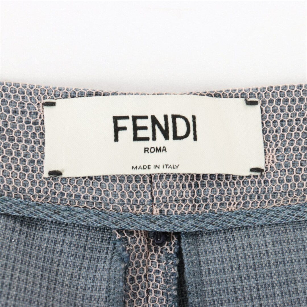 FENDI(フェンディ)のフェンディ  ウール×ナイロン 38 ピンク レディース その他ボトムス レディースのパンツ(その他)の商品写真