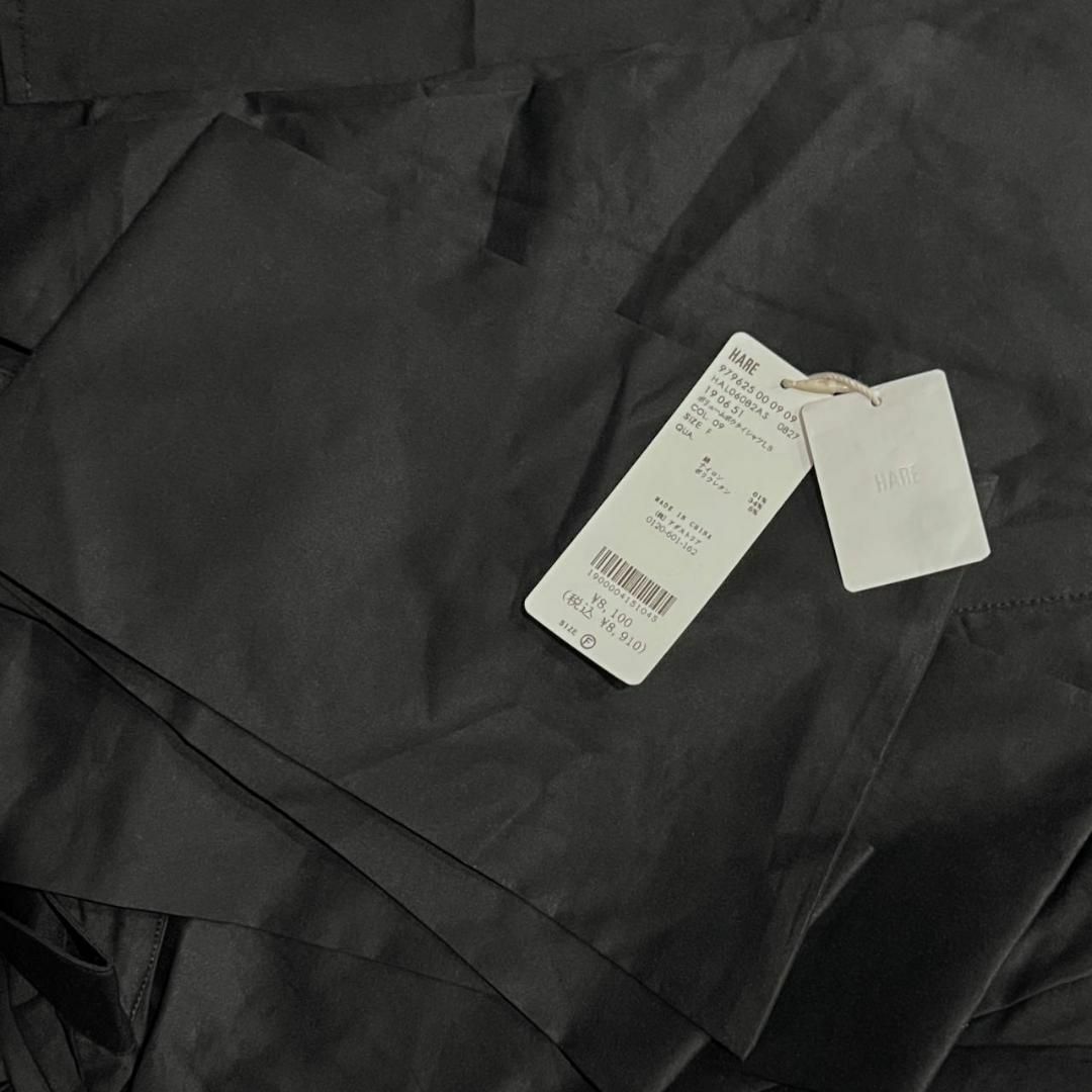 HARE(ハレ)の新品タグ付き 新作 即完売品 HARE ボリュームボウタイシャツ ブラック レディースのトップス(シャツ/ブラウス(長袖/七分))の商品写真