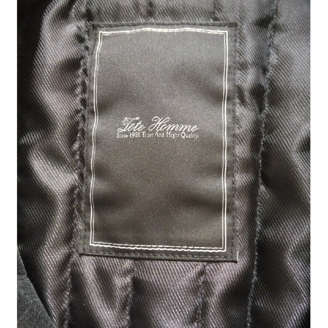TETE HOMME(テットオム)のTETE HOMME 牛革 ジャケット 5 メンズのジャケット/アウター(レザージャケット)の商品写真
