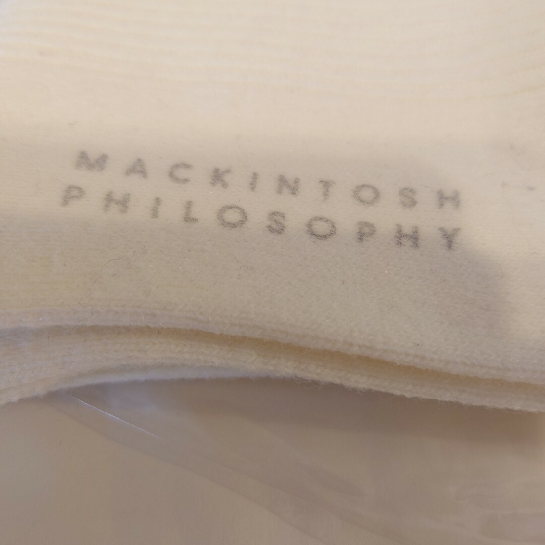 MACKINTOSH PHILOSOPHY(マッキントッシュフィロソフィー)のMACKINTOSH PHILOPHY マッキントッシュフィロソフィー ソックス レディースのレッグウェア(ソックス)の商品写真