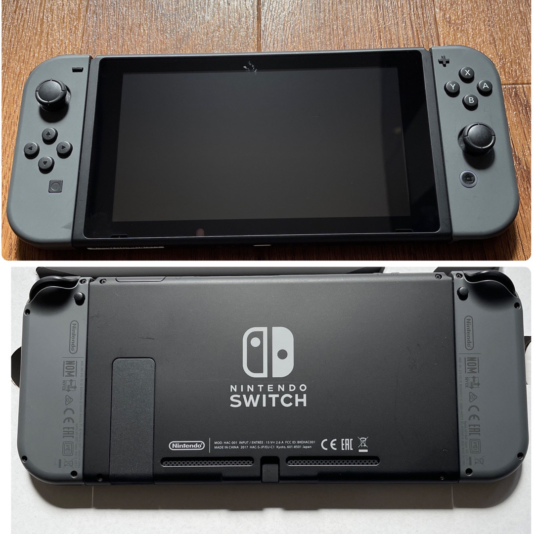 任天堂Switchグレー本体２台