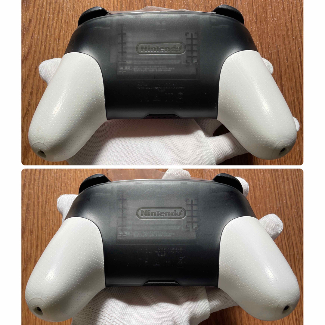 Nintendo Switch(ニンテンドースイッチ)のNintendo Switchグレー Proコントローラー2台付き エンタメ/ホビーのゲームソフト/ゲーム機本体(家庭用ゲーム機本体)の商品写真