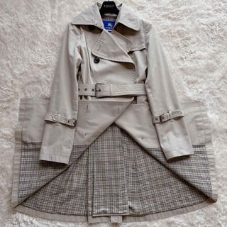 BURBERRY BLUE LABEL - 美品 バーバリーブルーレーベル トレンチコート