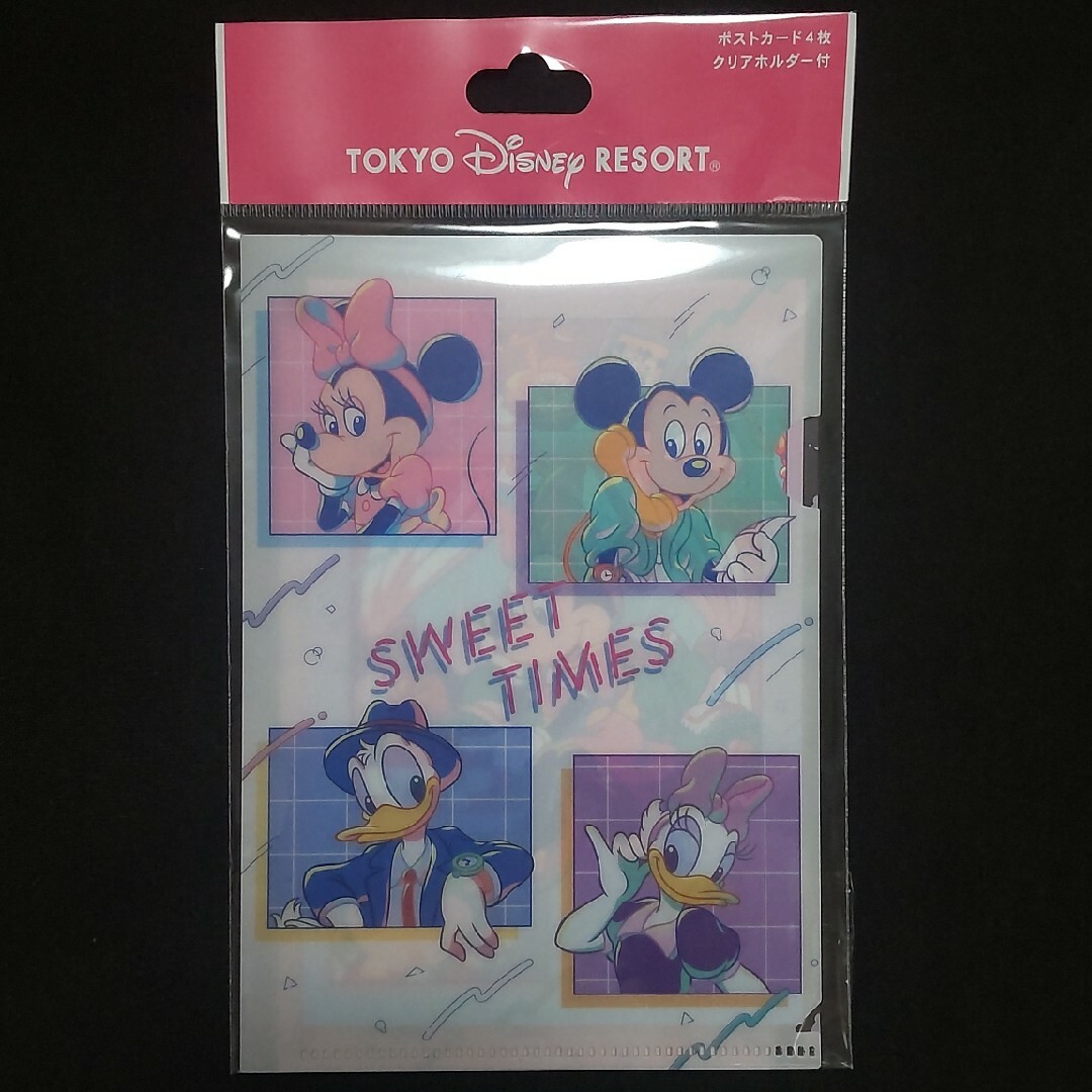 Disney(ディズニー)のDisney　ポストカードセット　ステッカー付　ミッキーフレンズ　ダッフィー エンタメ/ホビーのおもちゃ/ぬいぐるみ(キャラクターグッズ)の商品写真