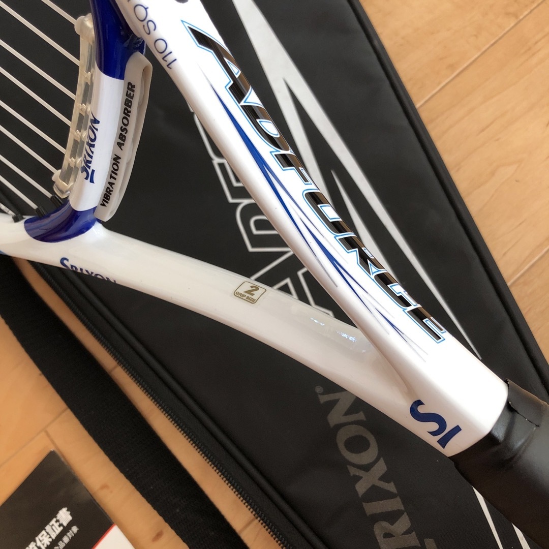 Srixon(スリクソン)のスリクソン 張り上がり 硬式 ラケット アドフォース ブルー SR21506 スポーツ/アウトドアのテニス(ラケット)の商品写真