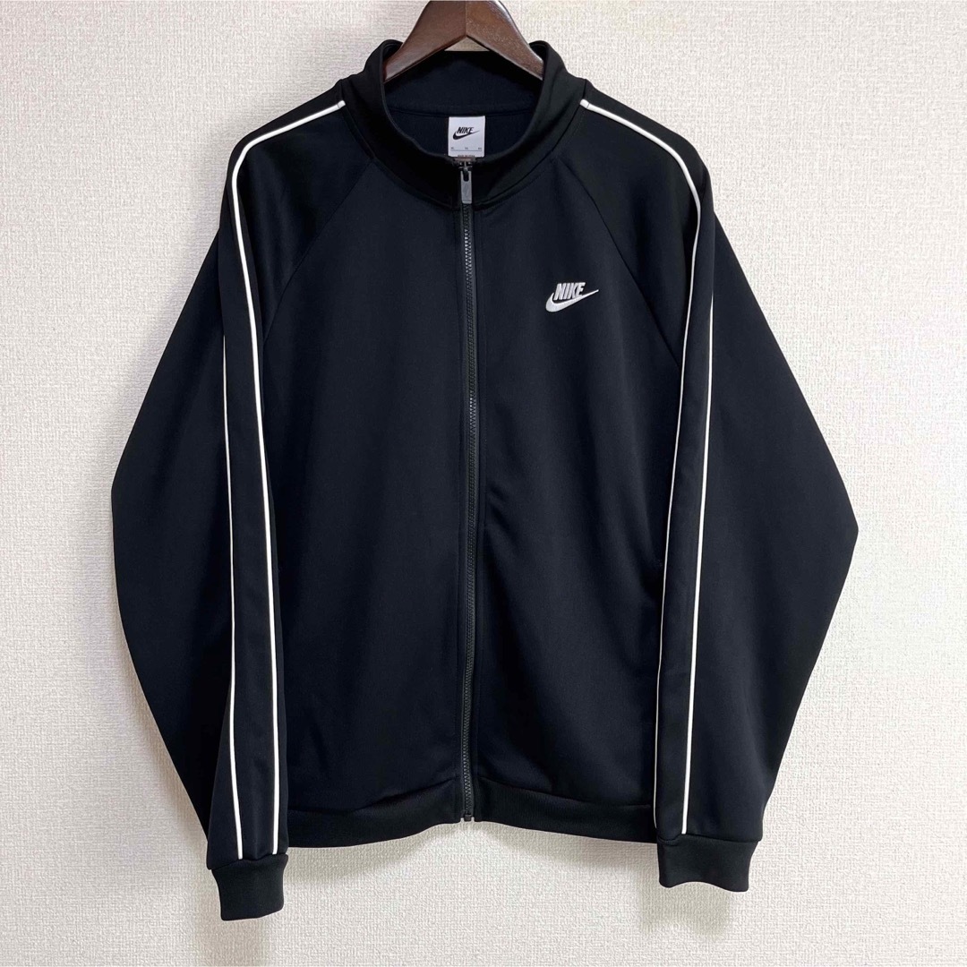 NIKE - NIKE ナイキ トラックジャケット ジャージ ブラック 胸元ロゴ