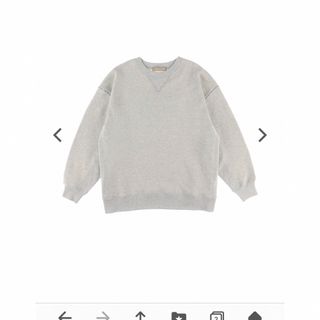 アリシアスタン(ALEXIA STAM)のアリシアスタン　Back Logo Sweat Shirt(トレーナー/スウェット)