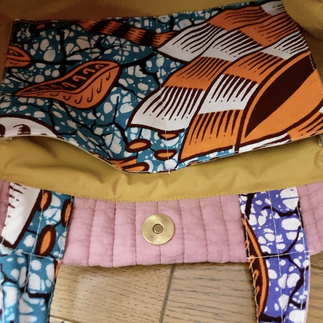 ヌビ&アフリカ布*トートバッグ*ヌビバッグの通販 by yuko's shop