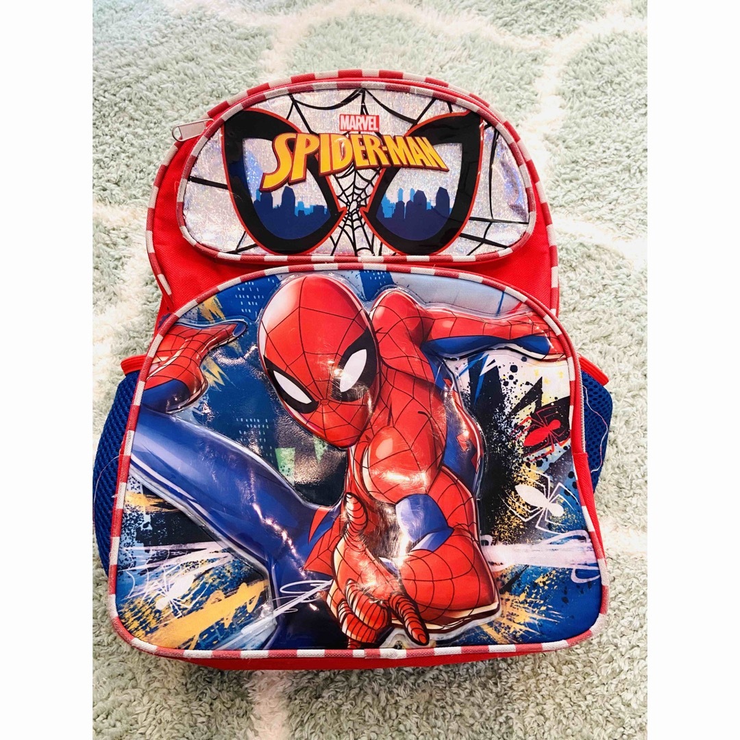 MARVEL(マーベル)のスパイダーマン　リュック　マーベル　保育園　幼稚園　立体　 キッズ/ベビー/マタニティのこども用バッグ(リュックサック)の商品写真