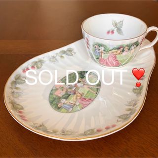 ミントン(MINTON)の【レア美品】ミントン★ON THE LAWN★テニスセット(食器)