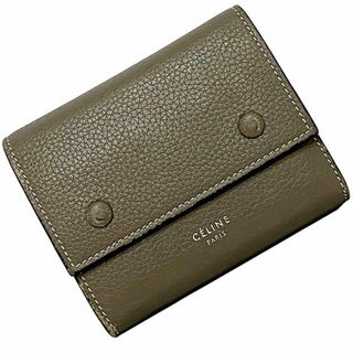 【美品】CELINE スモールフォールデッド ブラック フィービー期 バイカラー