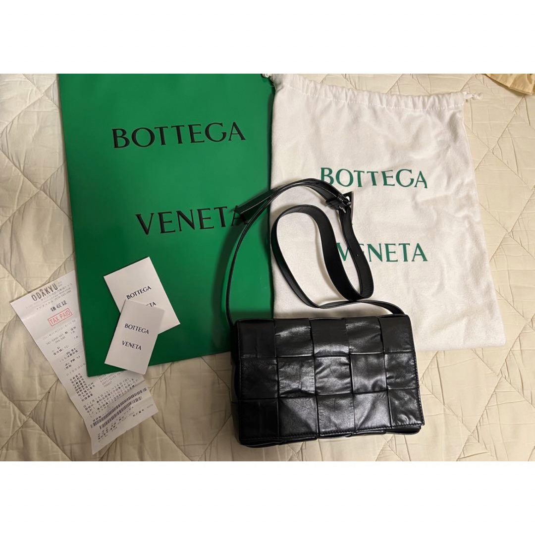 未使用に近いBOTTEGA VENETA(ボッテガ)カセットバッグ