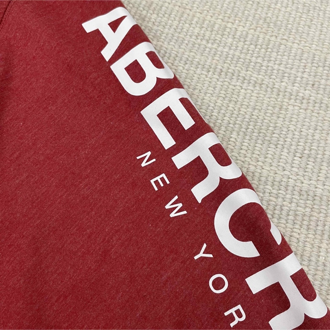 Abercrombie&Fitchアバクロ★メンズ★袖ロゴのロングスリーブＭ 3