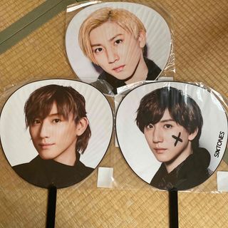 SixTONES 京本大我 うちわ セット(アイドルグッズ)