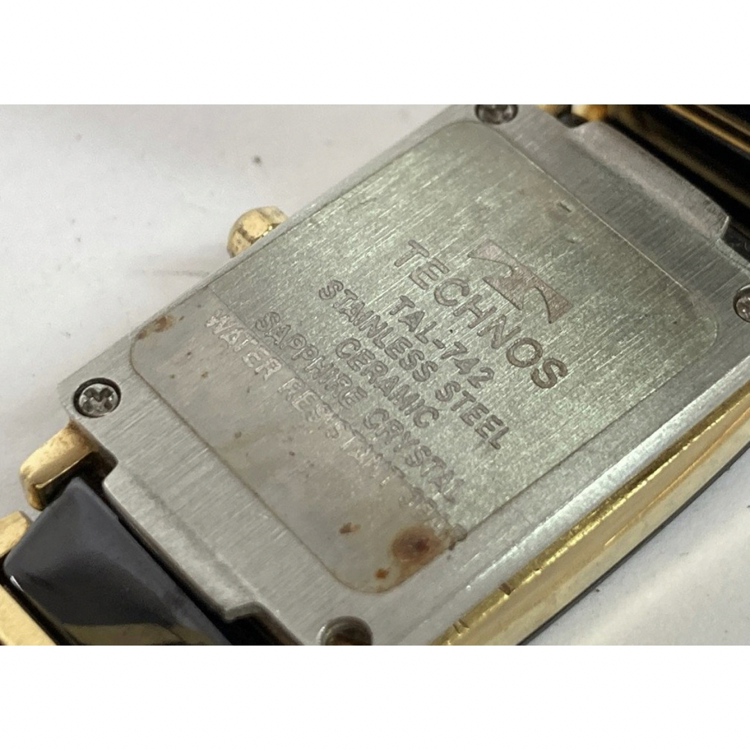 TECHNOS テクノス 腕時計 TAL -742 クオーツ 新品電池交換済