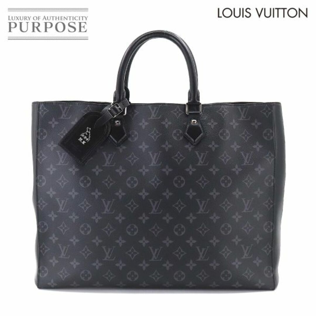 未使用 展示品 ルイ ヴィトン LOUIS VUITTON モノグラム エクリプス グラン サック トート バッグ ブラック M44733 RFID VLP 90208238