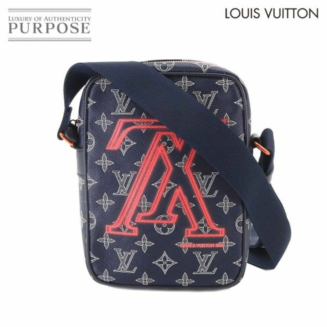 未使用 展示品 ルイ ヴィトン LOUIS VUITTON モノグラム インク アップサイドダウン ダヌーブ PM ショルダー バッグ M43678 VLP 90208241