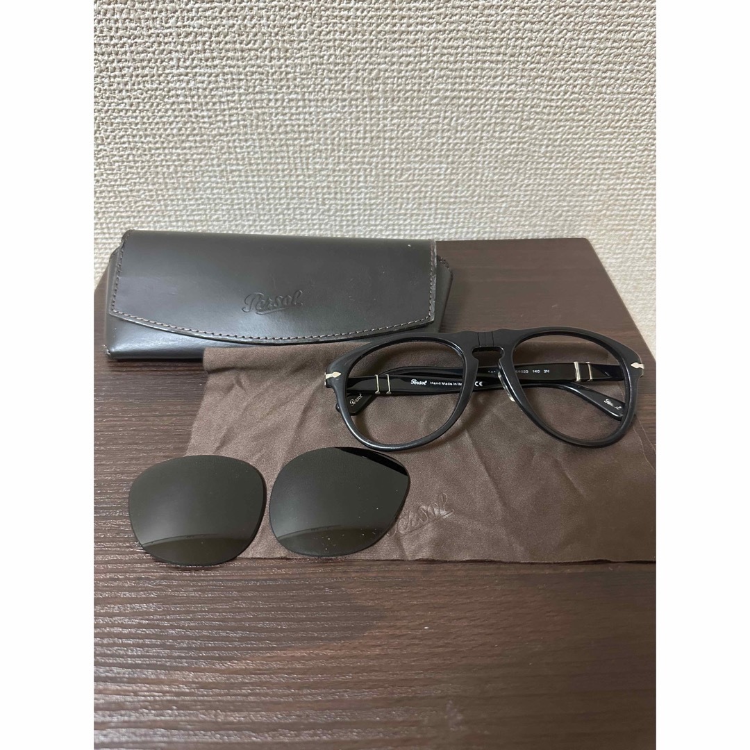 美品　イタリア製　PERSOL 9714-V-M 折り畳み　ペルソール