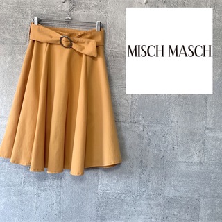ミッシュマッシュ(MISCH MASCH)のMISCH MASCH    ベルト付きフレアスカート(ひざ丈スカート)