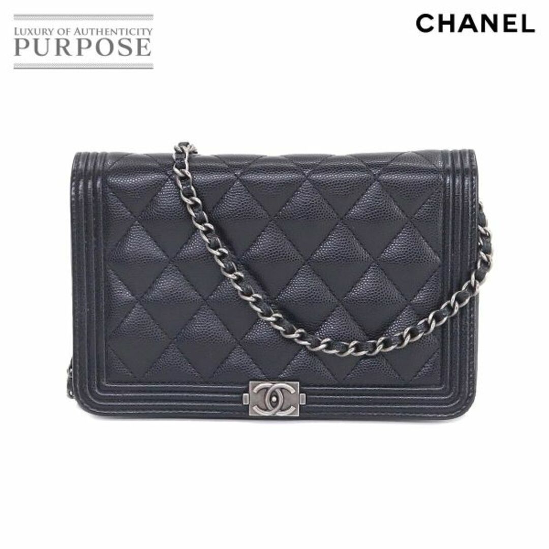 CHANEL シャネル ウッド ハンドバッグ トートバッグ ショルダーバッグ 黒 ブラック レザー 8番台 レディース【質屋】