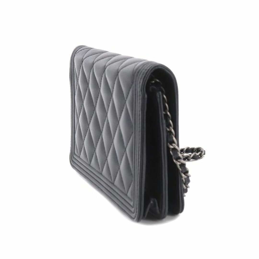 CHANEL - シャネル CHANEL ボーイシャネル チェーン ウォレット 長財布 ...