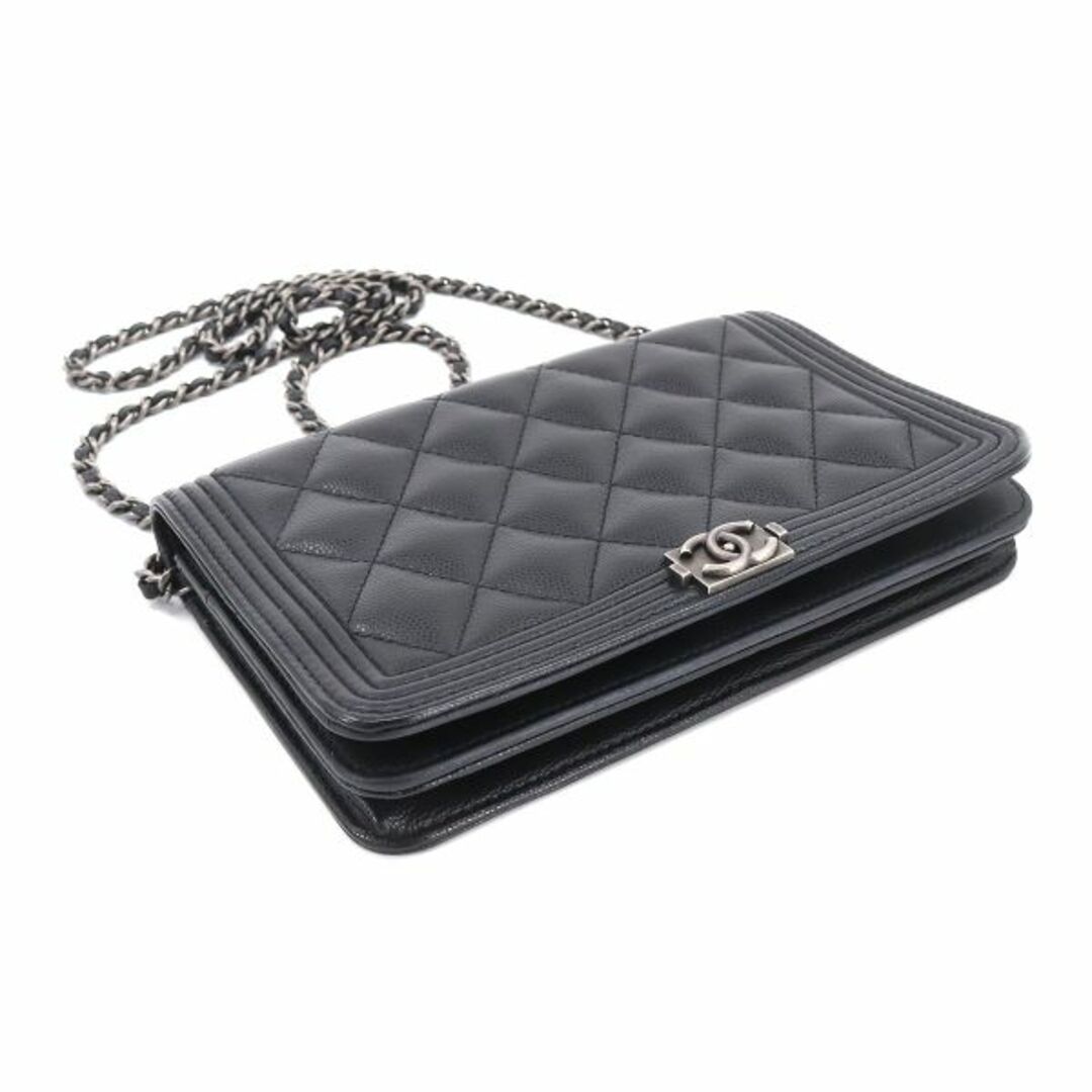 CHANEL - シャネル CHANEL ボーイシャネル チェーン ウォレット 長財布 ...