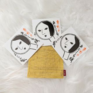 ヨージヤ(よーじや)のコースター付♪よーじや あぶらとり紙　3冊 ♡お化粧直し　京都　yojiya(あぶらとり紙)