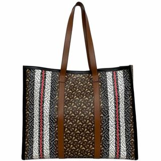 バーバリー(BURBERRY)のバーバリー トートバッグ ブラウン ベージュ 美品(トートバッグ)