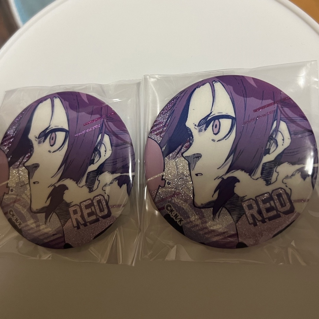 ブルーロック AnimeJapan グリッター缶バッジ 御影 玲王-
