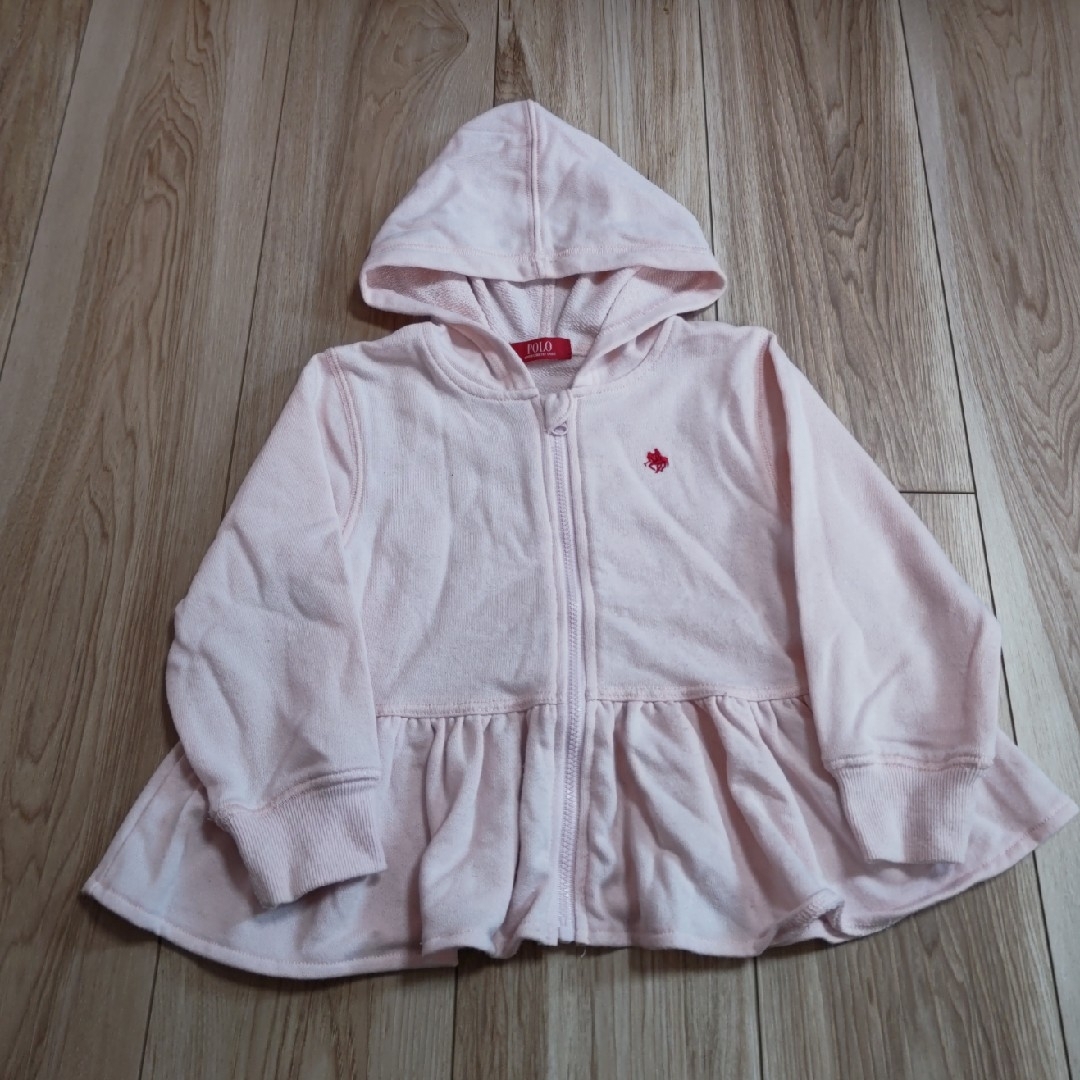 babyGAP(ベビーギャップ)の女の子 パーカー 100cm キッズ/ベビー/マタニティのキッズ服女の子用(90cm~)(ジャケット/上着)の商品写真