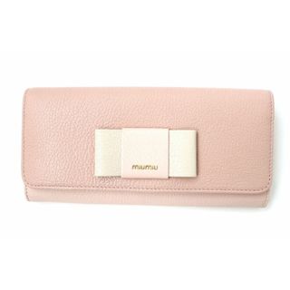 miumiu - 未使用品☆MIU MIU ミュウミュウ ロゴ金具・パスケース付 ...