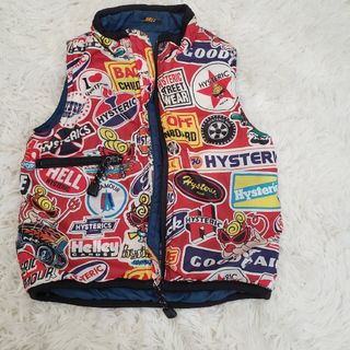 ヒステリックグラマー(HYSTERIC GLAMOUR)の値下げ！ヒステリックグラマー ダウンベスト80 ヒスミニ(ジャケット/上着)